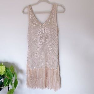 Gold Flapper Dress
